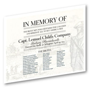 Capt. Lemuel Child's Company