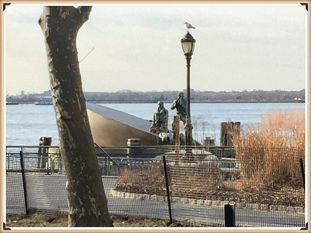 The Battery, aka historic Battery Park, New York City