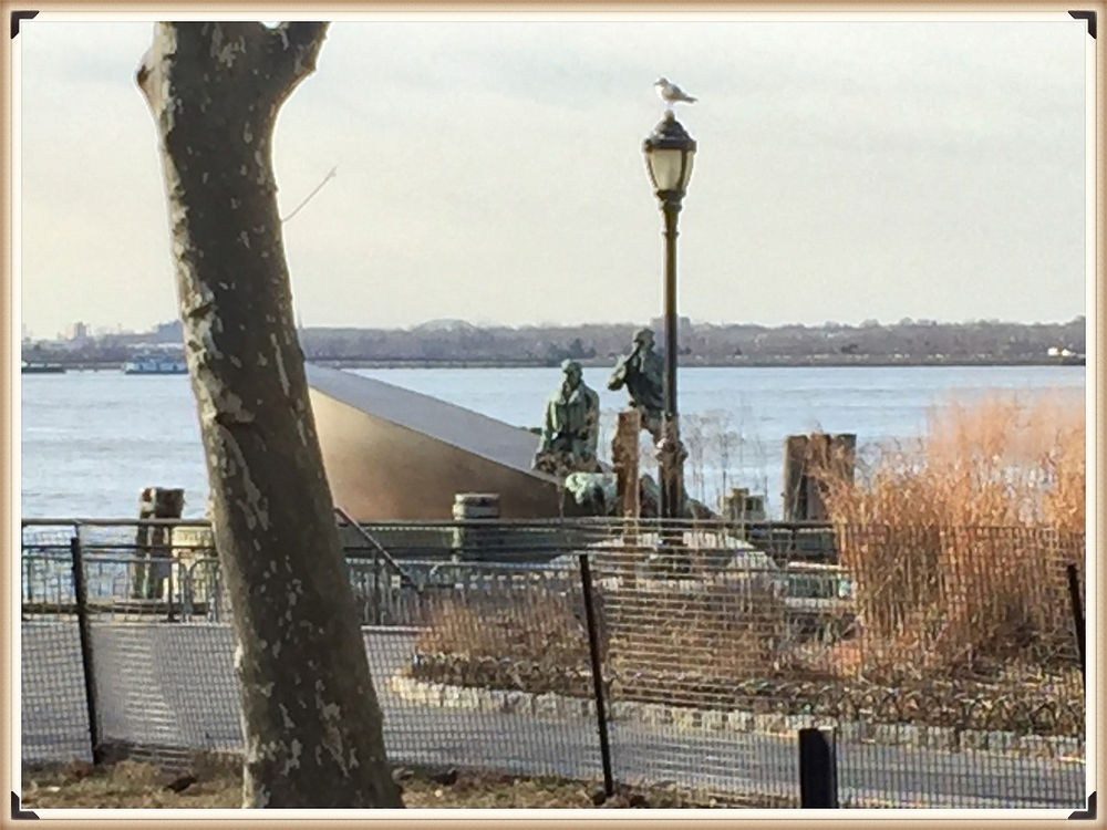 The Battery, aka historic Battery Park, New York City