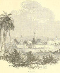 Abram pursues Lot's captors near Damascus