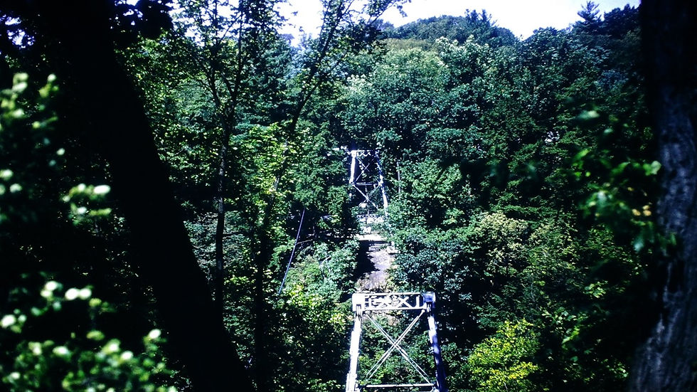 Susp Bridge Cornell - Film processed Oct, 1960