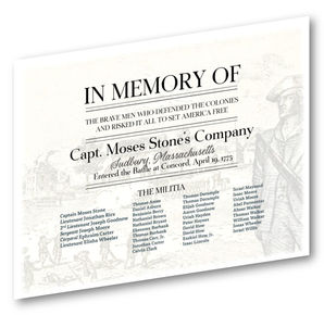 Capt. Moses Stone's Company