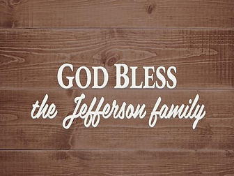 God bless the family