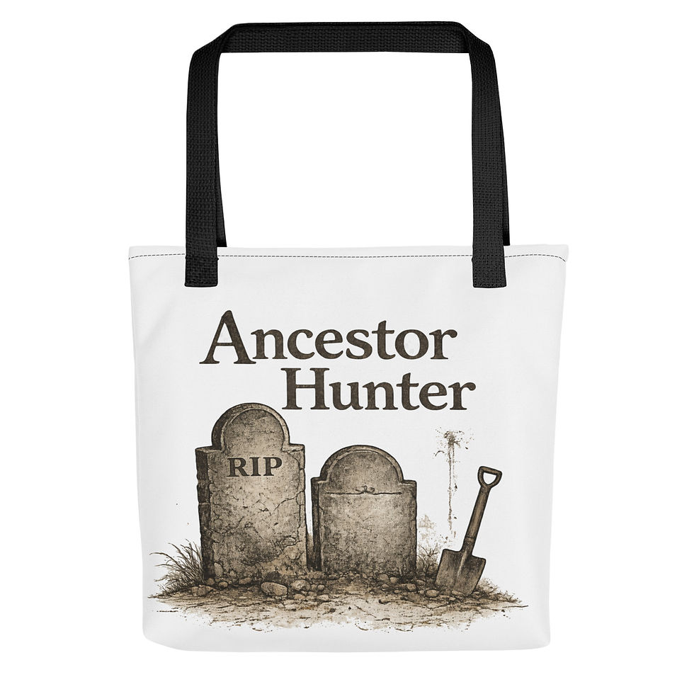Thumbnail: Ancestor Hunter Tote bag