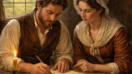 Joshua Leonard Jr of Scipio NY and his wife Eunice