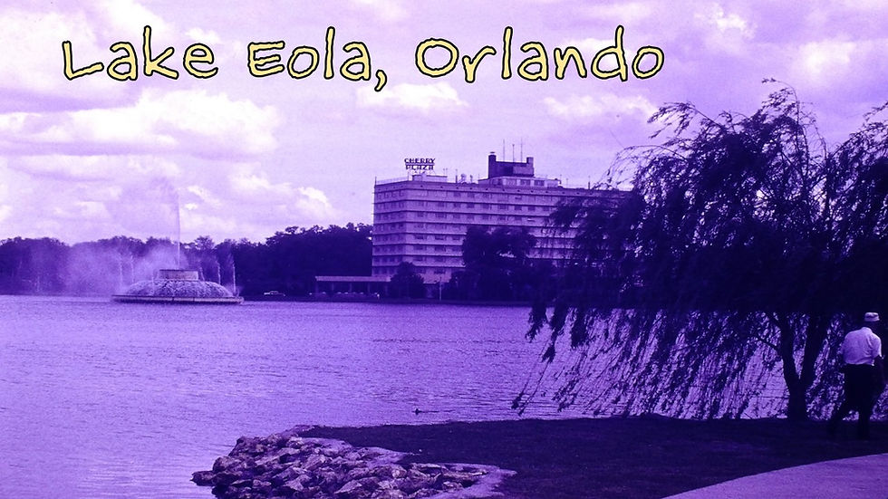 Lake Eola - Film processed Mar, 1963