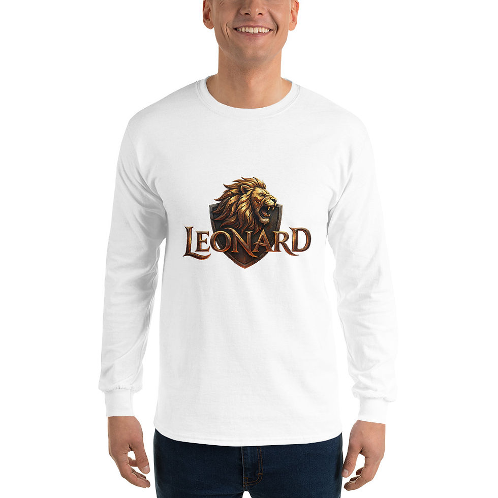 Thumbnail: Leonard Lion Men’s Long Sleeve Shirt