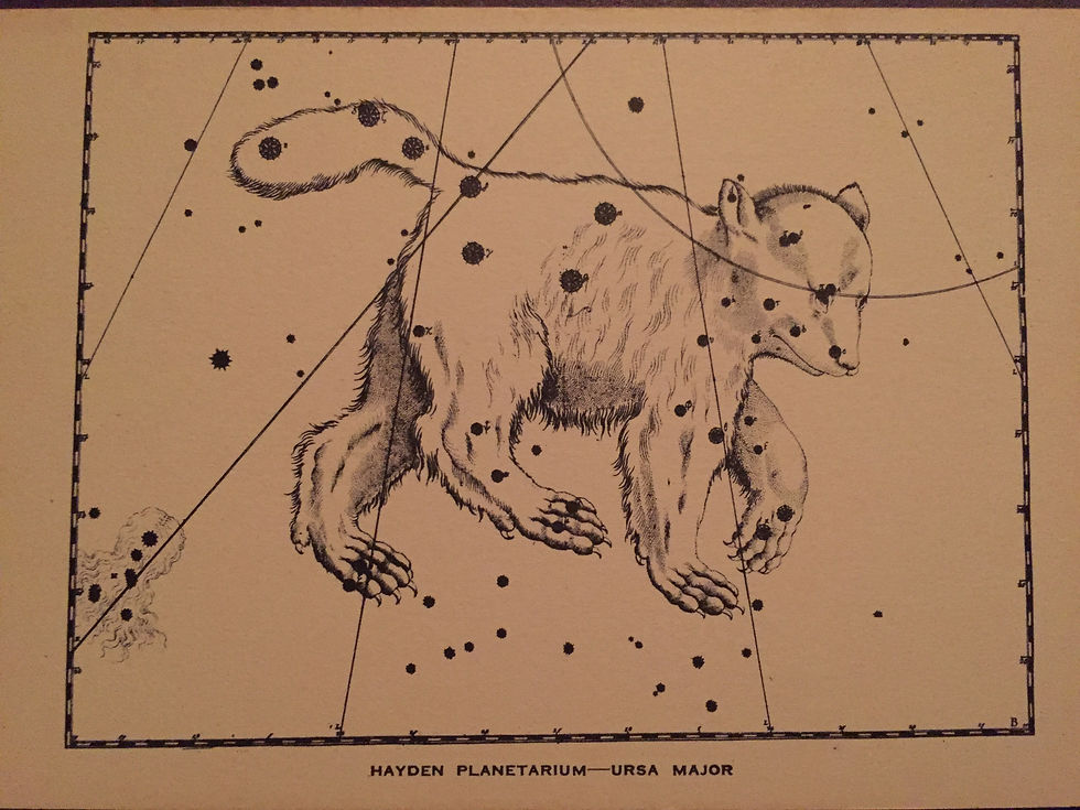 Ursa Major - The Great Bear constellation