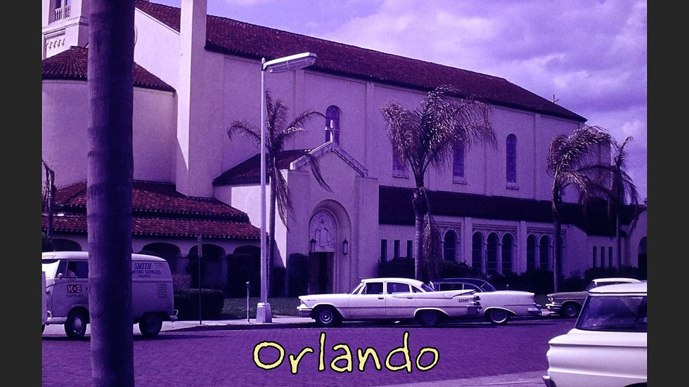 Church (Orlando) Example of Sp. Med. Arch - Film processed Mar, 1963