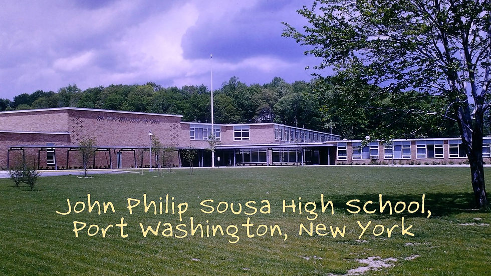 John Philip Sousa High School, Port Washington, New York - Film processed May, 1959