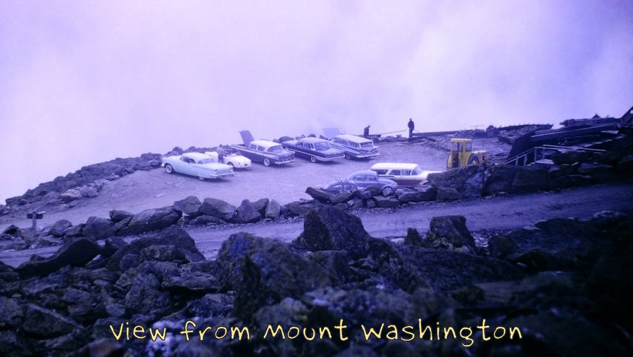 View from Mt Washington East - Film processed July, 1961