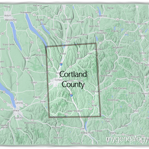 Cortland County, New York's Ice Period