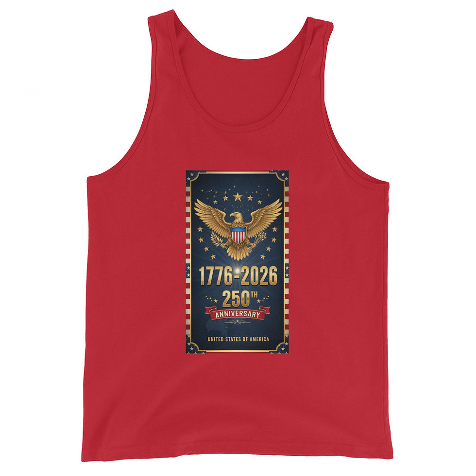 Thumbnail: America's 250th Anniversary Semicinquentennial Men's Tank Top