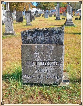 John Hollenbeck's grave