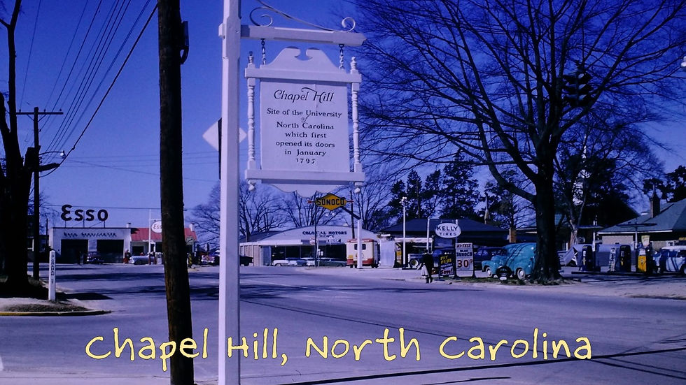 Chapel Hill, NC - Film processed Mar, 1959