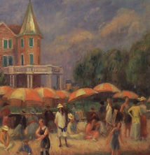 BEACH UMBRELLAS AT BLUE POINT