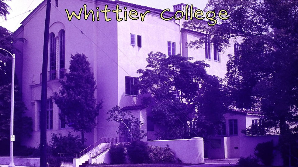 Whittier College -- Film processed Apr, 1963