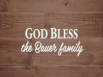 God bless the family