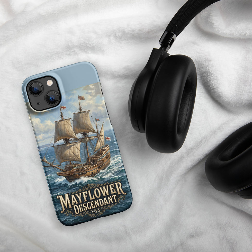 Thumbnail: Mayflower Descendant Snap case for iPhone®