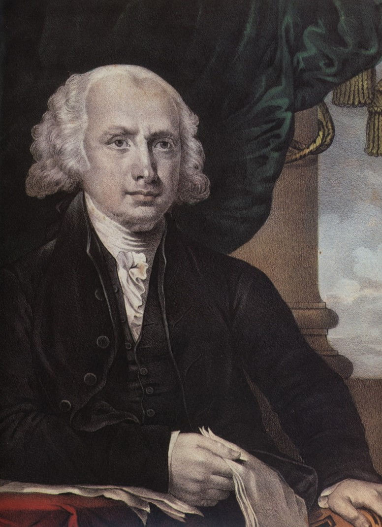 JAMES MADISON - FOURTH PRESIDENT OF THE U.S.