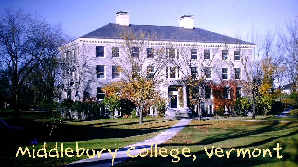 Middlebury College --- Film processed Mar, 1961