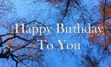 HAPPY BIRTHDAY TO YOU