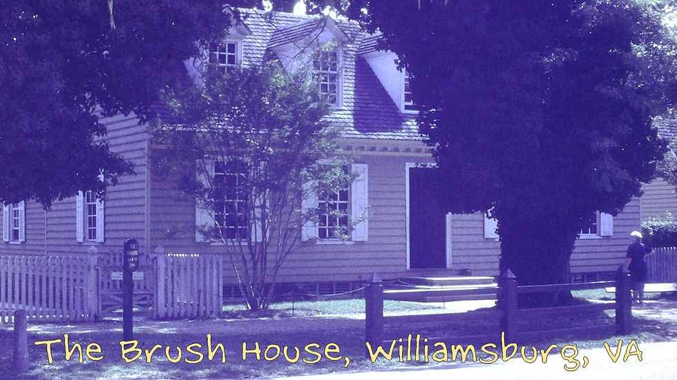 Brush-Everard House, 214 Palace Green St, Williamsburg - Film processed Sep, 1962