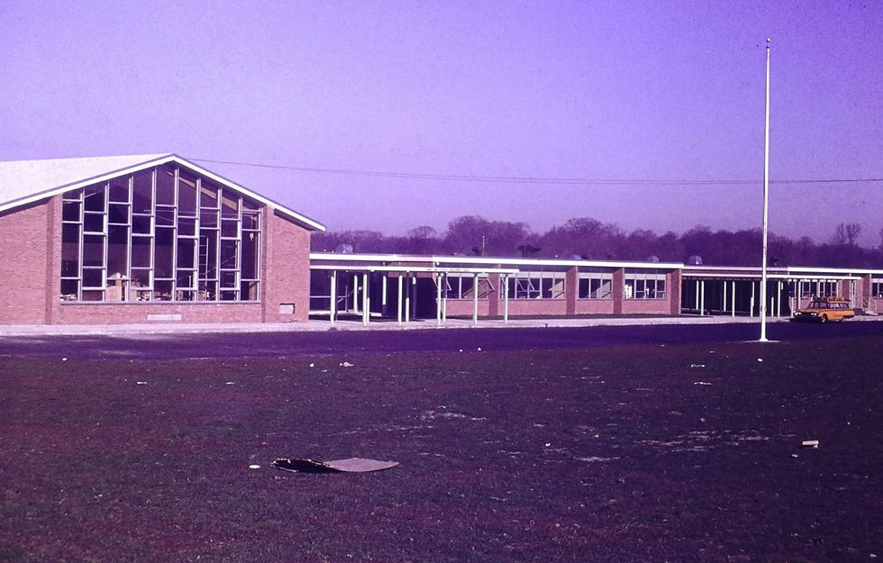 Construction of Guggenheim Elementary School in Port Washington, New York - Film processed Mar, 1963 (1)