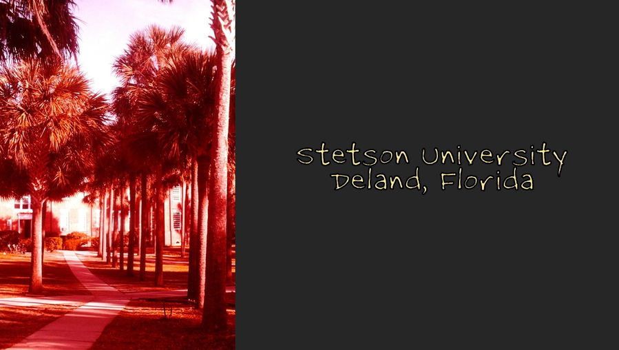 Stetson University, Deland, Florida - Film processed Mar, 1963