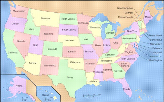 U.S. Capital - 50 States & Capitals