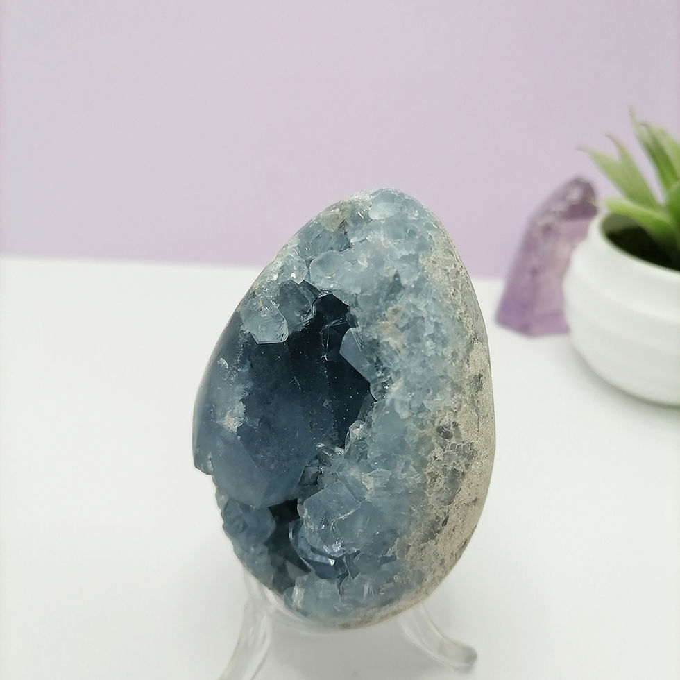 Miniatură: Celestit cristal, celestia, celestit piatra semipretioasa, unicatshop.ro