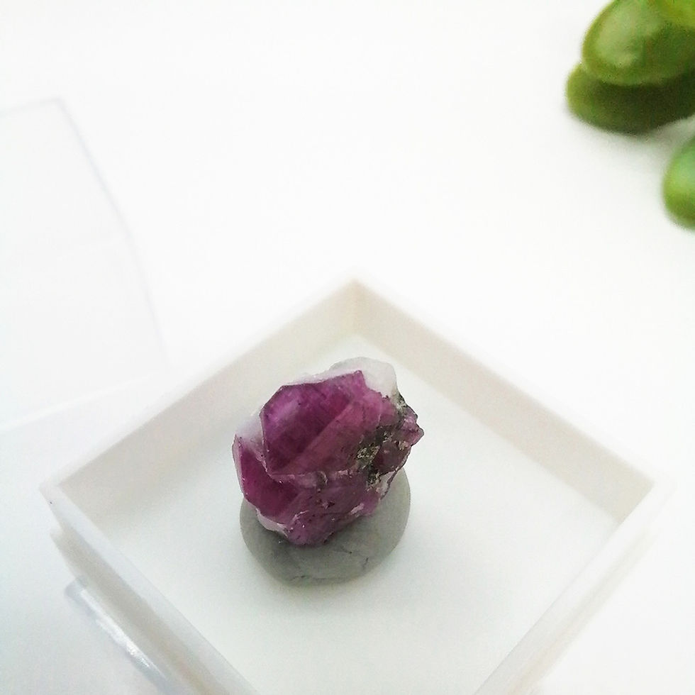 Cristal natural Rubin brut