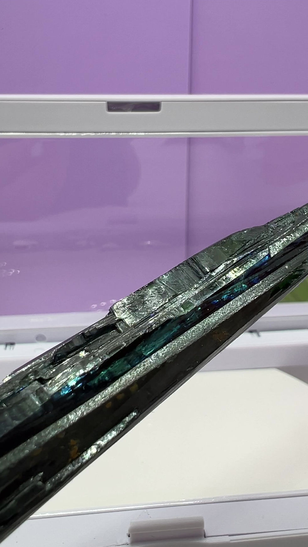 Miniatură: Vivianit mineral cristal