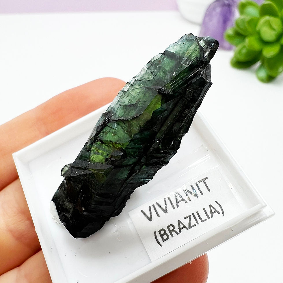 Vivianit natural cristal de colectie