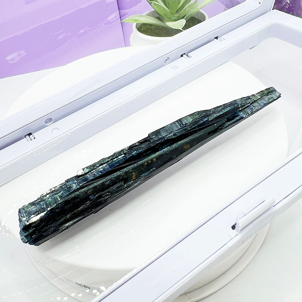 Miniatură: Vivianit mineral cristal