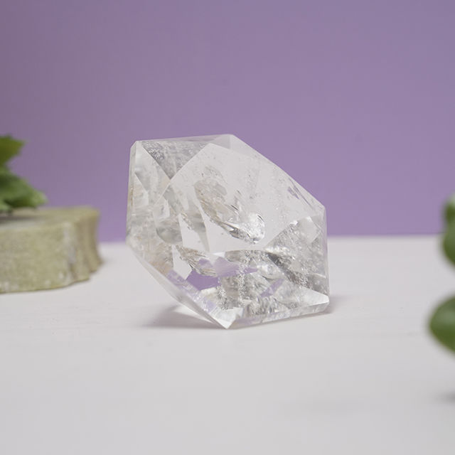 Cristal de stanca slefuit sculptat Steau lui David