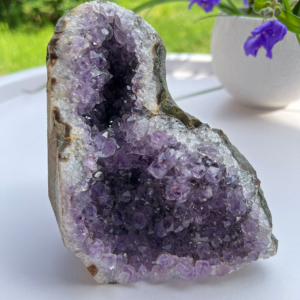 Geoda Ametist unicat si deosebit Uruguay