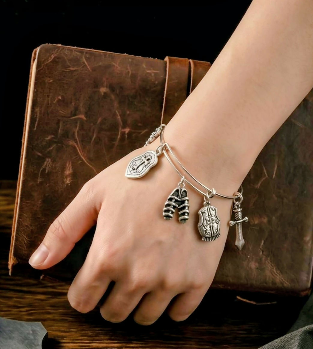 Armor of God Extendable Bangle Bracelet