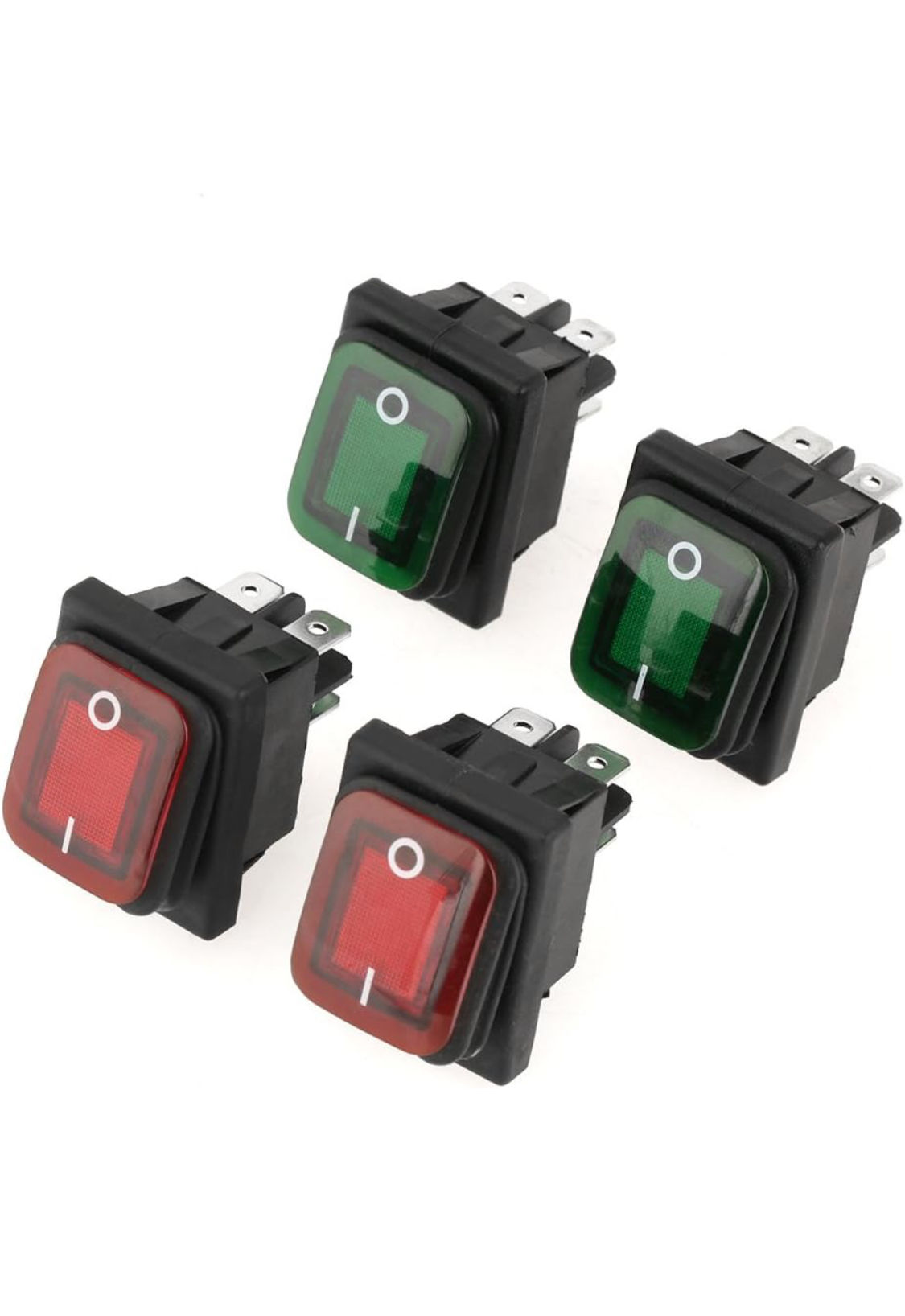 4 pin 2 way switch 4pcs