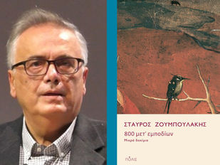 Δημοτική Βιβλιοθήκη Νέας Σμύρνης: «800 μετ’ εμποδίων: Μικρά δοκίμια» - Σταύρος Ζουμπουλάκης