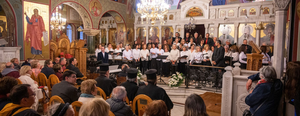 Πλήθος κόσμου στην θρησκευτική συναυλία στην εκκλησία της Αγίας Παρασκευής
