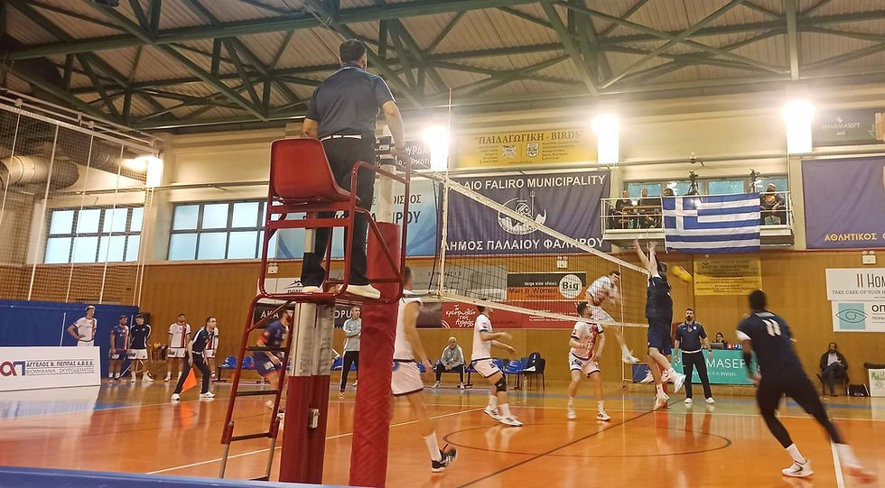 Βόλεϊ Ανδρών: Νίκη του Φλοίσβου με 3-1 επί του Πήγασου Πολίχνης και πρόκριση στους 8