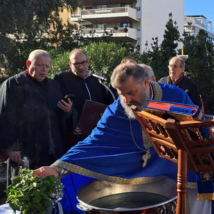 Θεοφάνεια στον Ιερό Ναό της Αγίας Φωτεινής