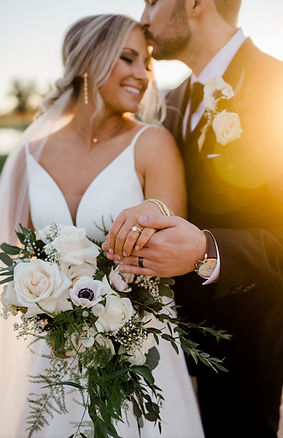 Luxury wedding planning of florals arranged by Houton wedding planner