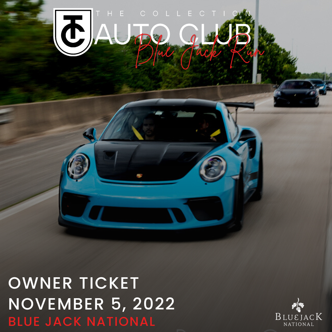 Blue Jack Rally Owner Ticket