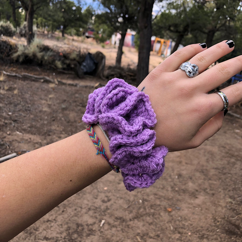 Thumbnail: Crochet Scrunchies 