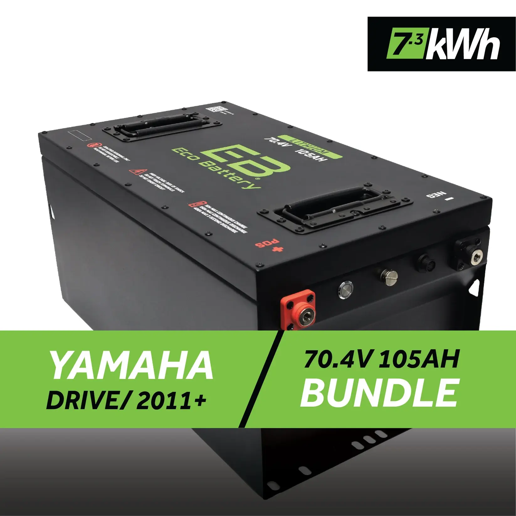 70V 105AH BATTERY BUNDLE / YAMAHA DRIVE 1 & 2 / 2011+