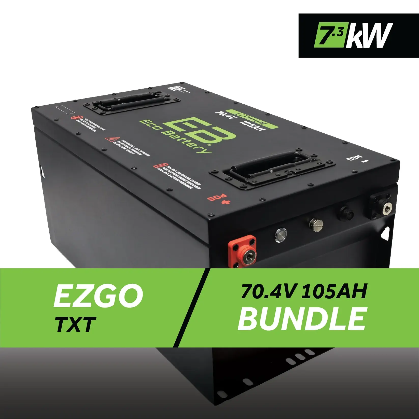 70V 105AH BATTERY BUNDLE / EZGO TXT