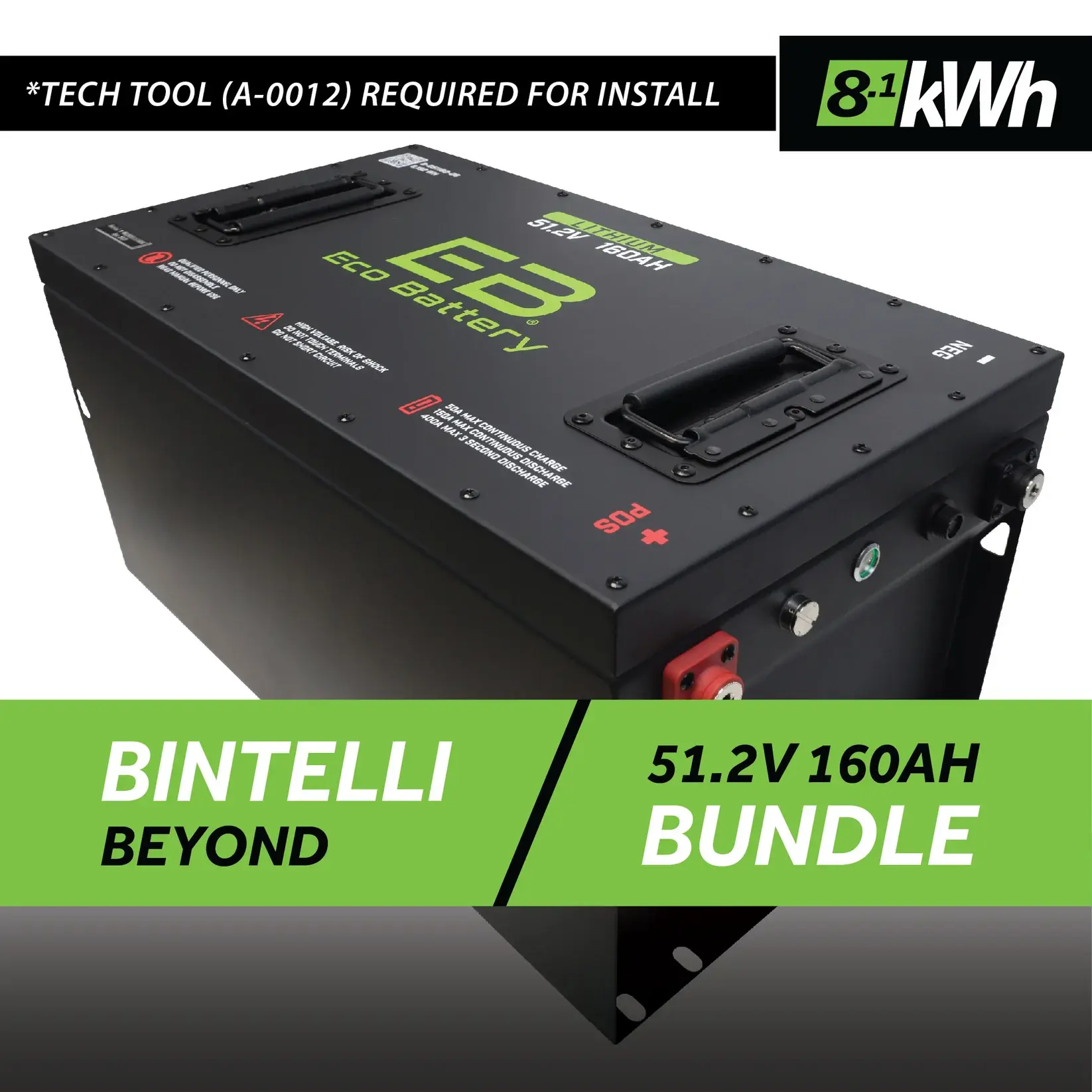 51V 160AH BATTERY BUNDLE / BINTELLI BEYOND