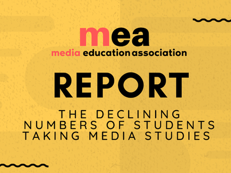 MEA survey into decreasing numbers of students taking Media Studies